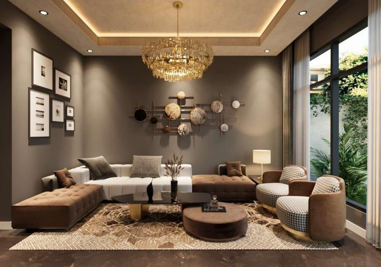 Living and dining area